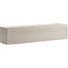 xonox.home - Mobile basso Beach, 180 x 36 x 34 cm, colore beige Kashmir | 2 ante con ammortizzatore, mobile basso sospeso, moderno, flessibile, salvaspazio
