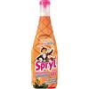 Spryl Pink Gel Detersivo Pavimenti Ultraconcentrato 750 ml - Detergente Lavapavimenti Brillantante, Profumato e pH Neutro - Utilizzabile a Mano e in Macchina Lavasciuga - Ambra