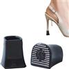 Générique Sostituzione di scarpe per copritacchi, copri tacchi per tacchi alti | Riparazione di protezioni per tacchi di ricambio,Tappi per tallone a forma di U, coperture per riduttori di rumore per ma