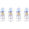 Italy Shop Service Coccolino Elixir Delicato - 4 profumatori liquidi per bucato, 342 ml, con portachiavi Italy Shop Service
