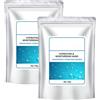 Junjie Siero acido ialuronico, polvere di acido ialuronico, acido ialuronico, anti rughe, idratante e supporto idratante per il viso fai da te e skincare anti-invecchiamento (100 g, 2 pezzi)