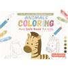 Dark pencil tiny tale 12 Animals Colouring and Info Book by Dark Pencil Tiny Tales - Pocket size: A Creative Learning Coloring Book with Fun Animal Facts for Kids Ages 5-13 and Best Return Gift for Birthday !