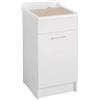 Colavene Lavatoio Colavene Swash 1 Anta con Contenitore Vasca e Asse Lavapanni 45x60x86 Bianco Opaco - 24070F