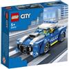 LEGO SPA LEGO City Auto della Polizia, Set di Costruzione con Minifigure, Macchina Giocattolo per Bambini 5 Anni+, Idea Regalo 60312