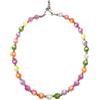 Generisch Collane e bracciali di perle, braccialetto e collana di perle che cambiano colore ai raggi UV, perle sensibili alla luce solare, gioielli estivi di dopamina per donne, sorelle e amiche