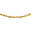 CARISSIMA Collana da Donna in Oro Giallo 9 ct, Catena Rope Vuota 40, Lunghezza 46 cm