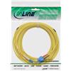 InLine Cavo Duplex, LC/SC 9/125µm, Fibra Ottica OS2, 10m