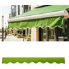 Generico Mantovana Ondulata di Ricambio per Tenda da Sole Retrattile, Tenda da Sole Esterna Falda Anteriore di Ricambio per Finestre E Porte, Tela Sostitutiva In Poliestere(Grass green,L250cmxH20cm)