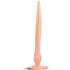 BDSMAGE Super lungo Plug Anale, Picchio Plug Anale-Dilatatore, Plug Anali Sexytoysys Donne Uomo, Butt Plug Sex Toys per uomini donne coppie principianti professionali (Color Carne, S)