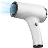Generico Fon Cordless,500W Soffiatore Per Aria Calda E Fredda A | Asciugacapelli A 2 Velocità Basso Rumore Alimentato A Batteria - Per Donne, Casa, Camera Da, Dormitorio, Viaggio, Salone