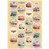 Dekora, Mini Dischi Ostia Cars, Decorazioni Commestibili Lightning McQueen per Cupcake, Muffin & Biscotti, Rotondi, Design Ufficiale Disney-Pixar, 3,5 CM