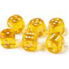 BESCON DICE Dadi di precisione per stampa da 14,5 mm, colori traslucidi 0,56 pollici, set da 6 pezzi