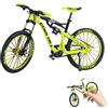 LUFEIS Modello di Bicicletta Dito, Mini Bici Dito, Giocattolo Modello di Mountain Bike 1:10, Mini Mountain Bike Miniatura, per l'insegnamento, Casa, Ufficio, Club