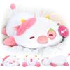 Mewaii Peluche Ponderato Mucca Grigia Bianca 58CM 4.0 Lbs - Cuscino Giocattolo Kawaii Morbido e Confortevole, Compleanno e Occasioni Speciali