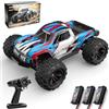 X-Verse MJX 16218 - Auto telecomandata per adulti, scala 1:16, 45 km/h, auto 4WD RC con motore brushless, 2,4 GHz, fuoristrada fuoristrada RC Truck Truggy, 3 batterie