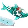 Générique Pesce Nuotatore Di Attività - Giocattolo Robot Attivo In Acqua | Realizzato In PP Con Funzione Luminosa - Pesce Automatico Che Nuota Graciosamente Sotto L'Acqua. Divertente Del Bagno Per Ragazzi