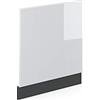 Vicco Pannello frontale R-Line, Bianco lucido, 60 cm | Lavastoviglie semi-integrata 60cm · Senza piano di lavoro · Abbinato al frontale cucina · Liberamente combinabile