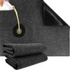 Dexpally Tappeto da Garage Per Auto e Moto 100x150cm Lavabile e Riutilizzabile, Tappeto da Officina per Casa e Laboratori Di Manutenzione (Nero)
