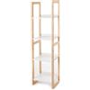 Emporio Arredo Milano Libreria a colonna MORO legno laccato Bianco opaco