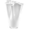 ONLYLUX Vaso in Vetro Wave Bianco H. 30 CM. Art. OL00228