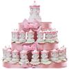 Viale Magico VialeMagico Bomboniere Carillon Nascita Bimba Statuina su Torta Confetti 90 fettine