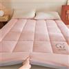 HLTQL Futon Pieghevole Una Piazza E Mezza Topper Materasso Matrimoniale Materasso da Pavimento Arrotolabile (Facile da Riporre)(2,90x200cm*1kg)