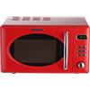 Wolkenstein Retrò WMW720 RT I 700 W Potenza microonde I 20 L Capacità di cottura I5 Livelli di potenza I 8 programmi di cottura con funzione di scongelamento, alloggiamento in metallo, piatto girevole