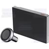 EZVIZ HP2 Wi-Fi Smart Spioncino Risoluzione 1080p Schermo a colori da 4,3" Batteria al litio ricaricabile cromata