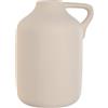 NONE GRES VASE 30X30X40 MANIGLIA ARTISANALE BEIGE JR211541 - IL MIGLIOR COMPLETTO PER LA TUA CASA