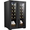 Melchioni Cantinetta VERMENTINO 24 C DUAL - 24 bottiglie doppia temperatura con compressore e doppia porta"