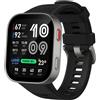 Amazfit Bip Max 5,26 cm (2.07"") AMOLED Digitale 432 x 514 Pixel Touch screen Argento Wi-Fi GPS (satellitare)"