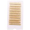 Giilayky 10 Set di Scaffali nel Metallo 3D Kit Quadrato Prezzo Regolabile per Display Negozio Gioielli Orologio Negozio Etichetta Prezzo Display Ufficio