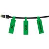 NIIMBOT Etichette per cavi, 25 x 78 mm, per etichettatrice B1/B2/B1 Pro/B2 Pro/B21 Pro/B21, 1 rotolo da 100 pezzi, verde