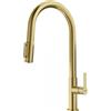FRANKE Miscelatore oro filtrazione acqua con doccia Maris Slim Clear Water Gold Franke