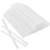 Bafumiu 50 pezzi 11 mm x 200mm, bastoncini trasparenti per pistola colla a caldo, stick colla a caldo per fai-da-te, riparazioni e decorazioni - Ricarica universale per pistola colla a caldo.