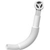 ANBOO Tubi di troppopieno rotondi, testa di troppopieno per lavabo, testa di troppopieno per lavello con tubo di troppopieno da 200-600 mm