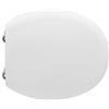 Dianhydro Sedile wc per catalano vaso velis 50 forma 1 bianco - cerniere c espansione