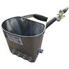 Media Spray Intonacatrice a Tazza MEDIA SPRAY - da parete a 4 fori - vasca in acciaio INOX
