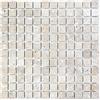 conwire Piastrelle a mosaico, travertino in pietra naturale di noce Noce antico per pareti, bagno, doccia, cucina, specchio per rivestimento, rivestimento per pareti e pareti