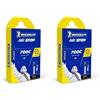 Michelin Presta A1, Camera D'aria unisex adulto, Nero, 700 x 18-25c (Confezione da 2)