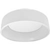 LEDVANCE Applique e plafoniera LED intelligente per interni con tecnologia WiFi, colore della luce variabile (3000K-6500K), bianco, 450 mm, compatibile con Google e Alexa, SMART+ WIFI ORBIS CYL