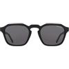 Nautica Men's Sunglasses N916SP - Matte Black with Polar Smoke Lens