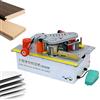 Generic Curve Edge Bander, macchina industriale con motore da 1200 W per applicazione biadesiva su curve interne ed esterne di tavole e pannelli di legno