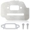 Haishine Kit piastra isolante marmitta per motoseghe Stihl MS 271, MS 271 C, MS 291, MS 291 C; Sostituisce i codici 1141 141 3201, 1141 149 0600