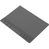 Stylebest Tappetino Isolante Durevole Resistente Al Calore, Tappetino per Saldatura in Silicone, per Riparazioni Elettroniche, Dimensioni Portatili 15,9x4,1 Pollici (Grigio)
