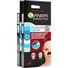 Garnier SkinActive Pure Active Strip Zona T Cerotti Anti Punti Neri al Carbone per Naso Fronte e Mento Purificante con Acido Salicilico - 2 Confezioni da 4 Cerotti