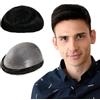 Lordhair Protesi Capelli Uomo, Pelle Super Sottile da 0,06 mm Tutti con loop a V Parrucca da Uomo per Sistema Capillare da 8x10 Pollici Dimensione Della Base Densità Media -130%