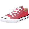 Converse Chuck Taylor All Star, Scarpe Da Ginnastica Basse Unisex Bambini E Ragazzi, Blanco Rojo, 28 EU