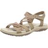 Skechers Reggae Slim Summer Of Fun, Sandali Donna, Mocha, 41 EU