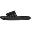 adidas Unisex - Adulto Adilette Comfort Slides, Core Black / Core Black / Core Black, 40.5 EU